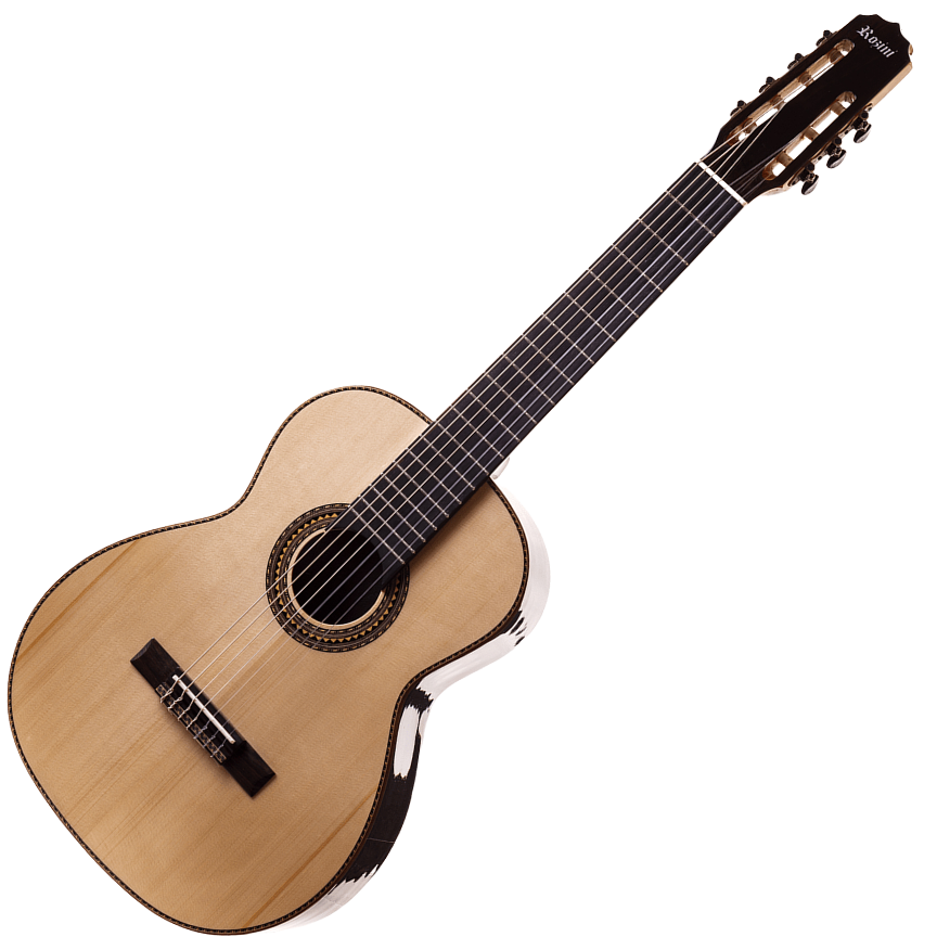 Violão Acústico Concertista 7 Cordas Rozini RX217 AC.N.J Natural Brilhante