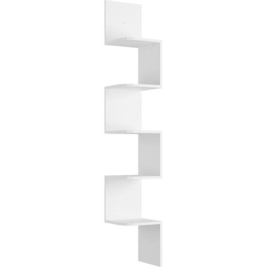 Estante de Canto Multivisão Branco