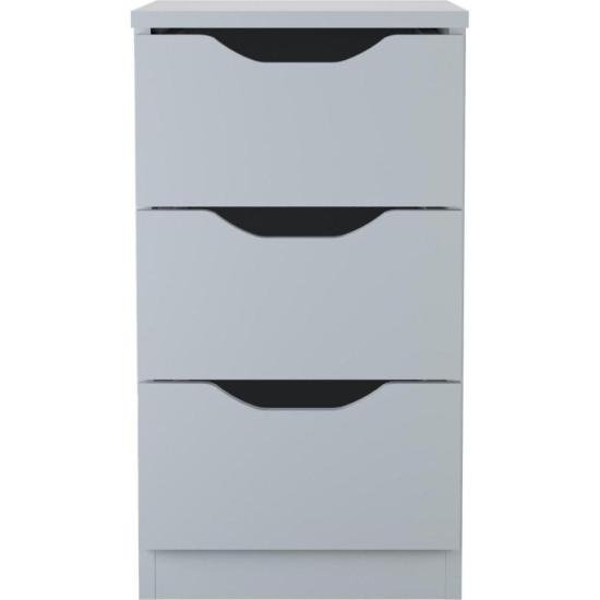 Gaveteiro Com 3 Gavetas Multivisão Branco