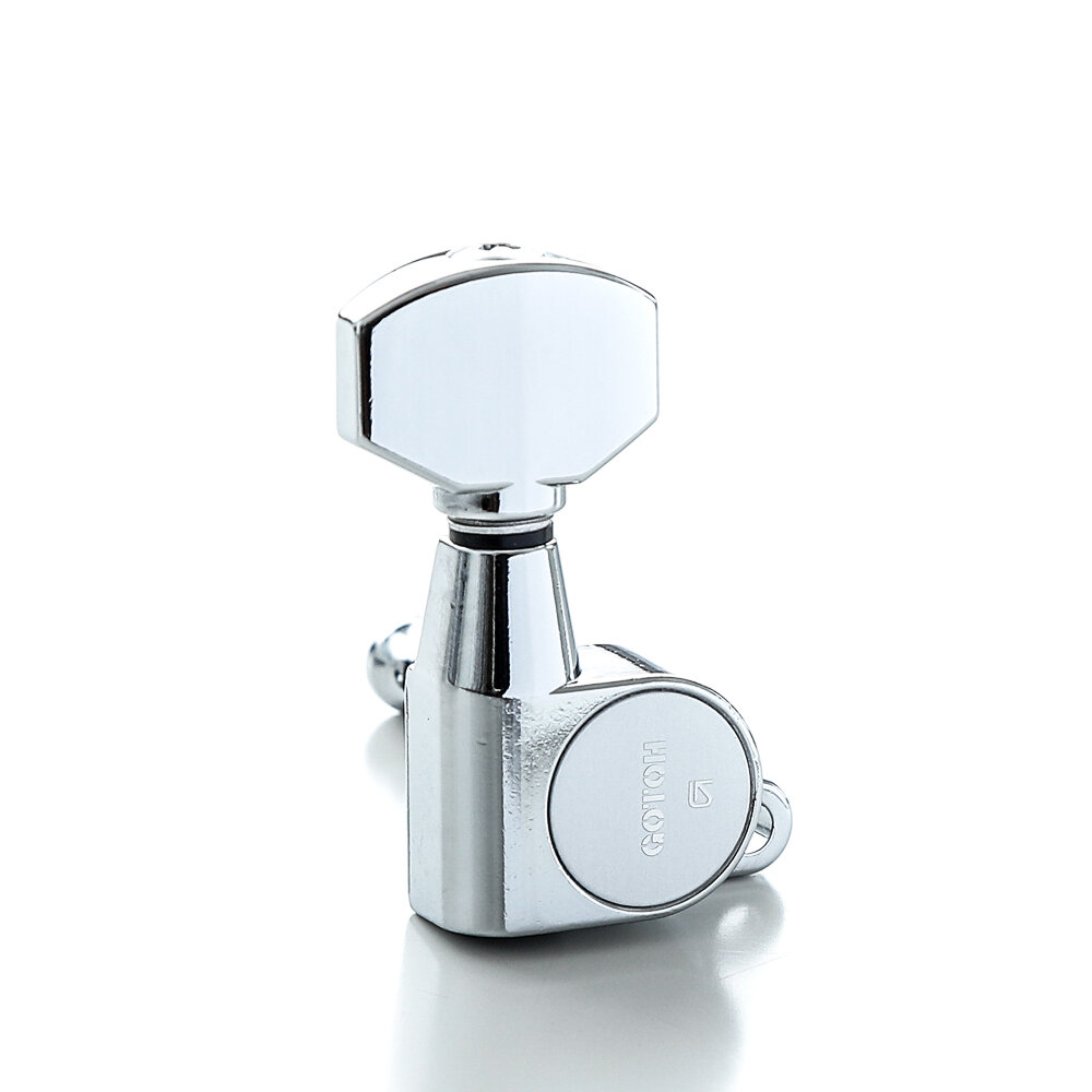 Tarraxa Blindada (L3+R3) Cromada (6 Peças) Gotoh SG360-07 C