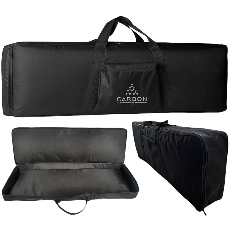 Capa Para Teclado Roland Go Keys 5 Nylon Master Luxo Preto