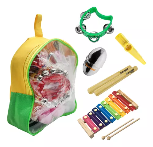 Kit Bandinha Ritmica Com 5 Instrumentos Liverpool 11293
