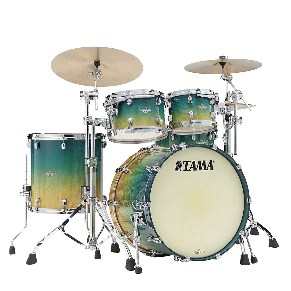 Bateria (4 Tambores) Bumbo 22 Tama Starclassic Maple ME42TZS