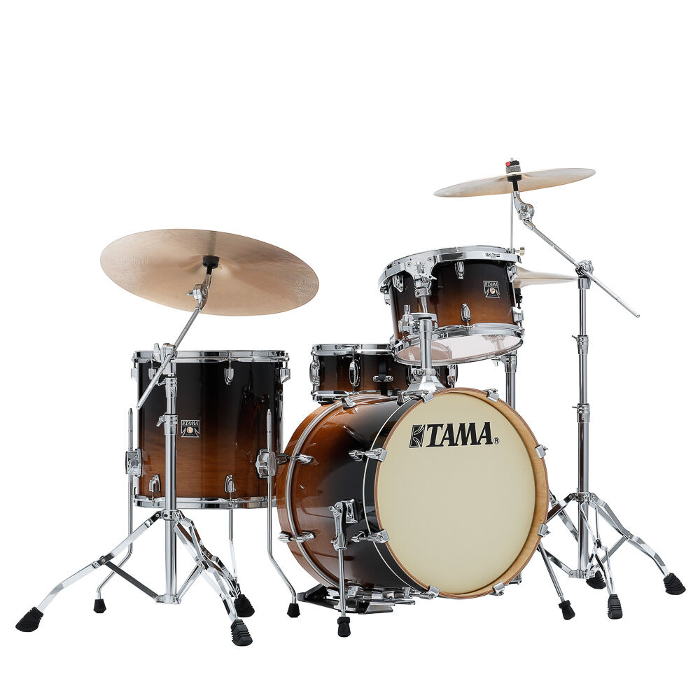 Bateria Shell Pack (4 Tambores) Bumbo 18 (Marrom Coffee Fade) Tama Superstar Classic CL48S-CFF