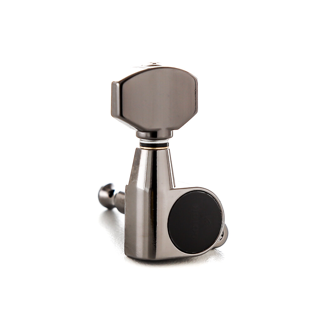 Tarraxa Blindada (L6) Cosmo (6 Peças) Black Gotoh SG36007LCK