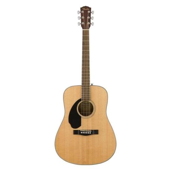 Violão Fender CD-60S Dreadnought Canhoto Natural Walnut