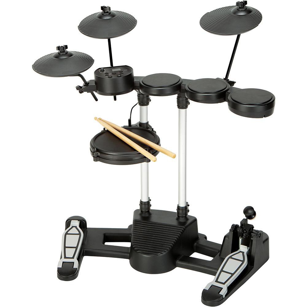 Bateria Eletrônica Compacta Shelter Std36 193 Sons Usb Midi