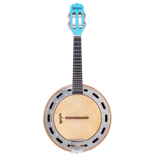 Banjo Rozini Estudante Passivo Color Azul RJ11.EL.AZ