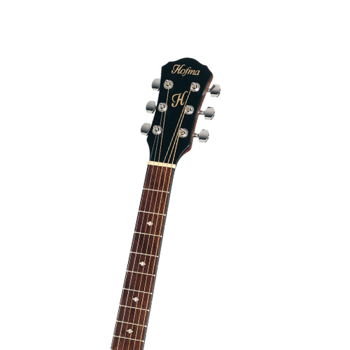Violão Eletroacústico Canhoto Hofma Folk Aço HMF250 STNT LH