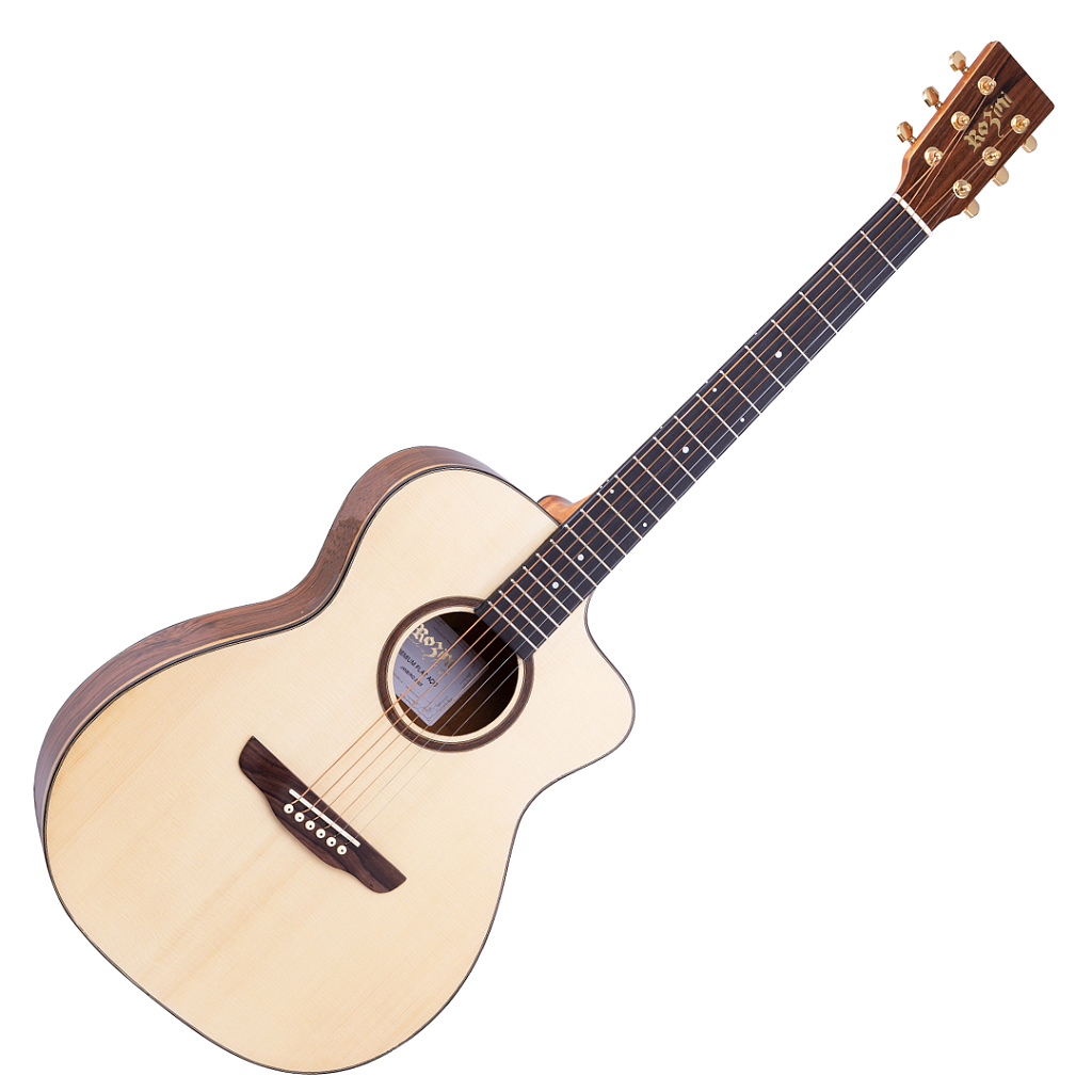 Violão Acústico Rozini Premium RX620.AC.N.CT.LP C/Bag