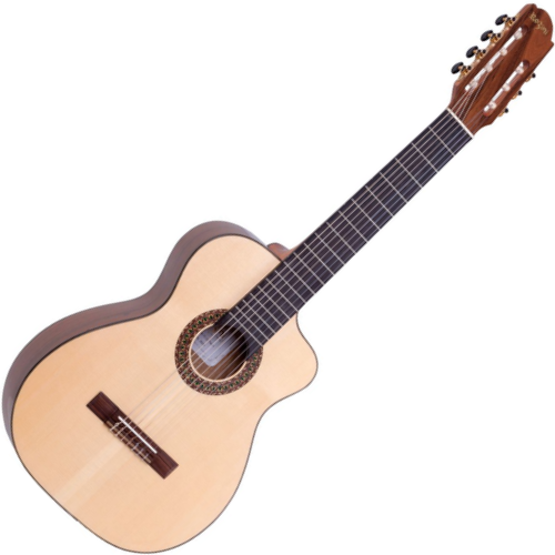 Violão Acústico Rozini Premium 7C RX721.AC.N.CT.LP + Bag