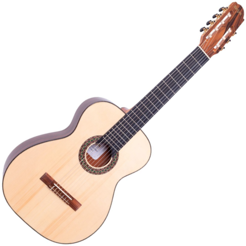 Violão Acústico Rozini Premium 7C Brilho RX720.AC.N.LP + Bag