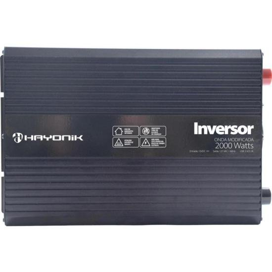 Inversor de Onda Modificada Hayonik MSW112 2000W 12V/127V USB