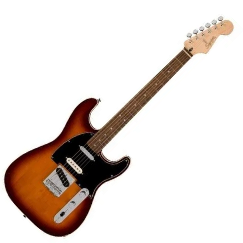 Guitarra Squier Stratocaster Paranormal Custom Nashville Chocolate 2-Color Sunburst