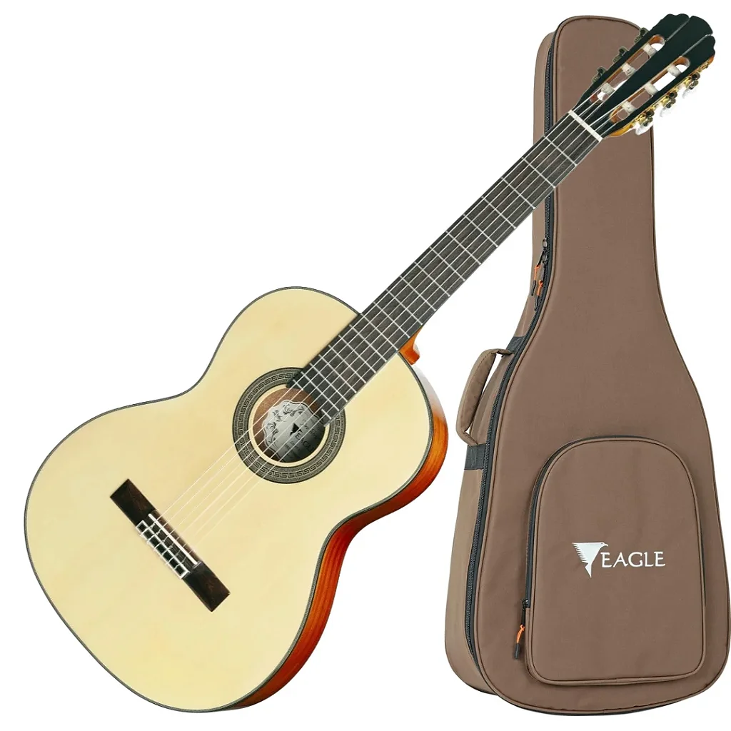 Violão Clássico Acústico Eagle Nylon DH69 Natural