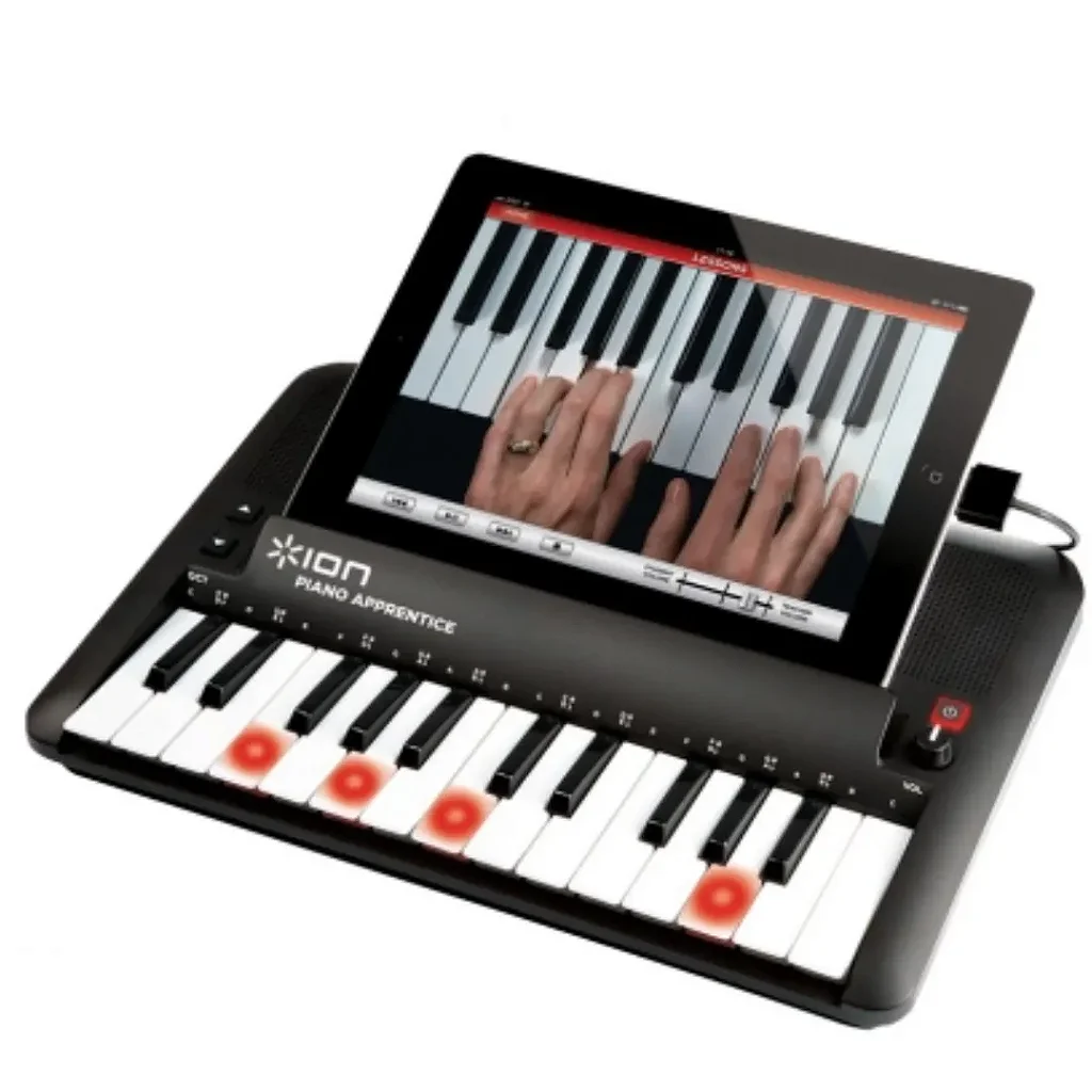Teclado 25 Teclas Com Iluminação E Conexão Para iPad iPhone ou iPod