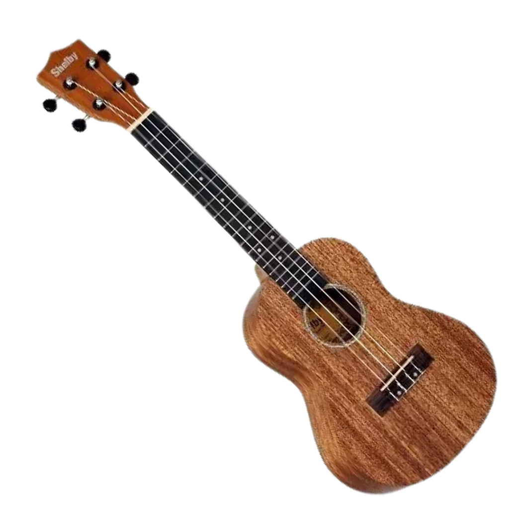 Ukulele Concerto Elétrico Su23m Shelby Canhoto