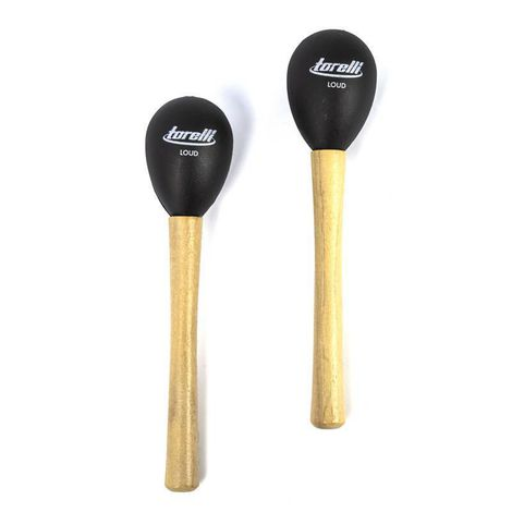 Par De Maracas Loud Torelli Tm021 Preta