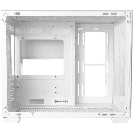 Gabinete Gamer Aerocool Dryft Branco com Lateral em Vidro - Estilo e Performance para Gamers