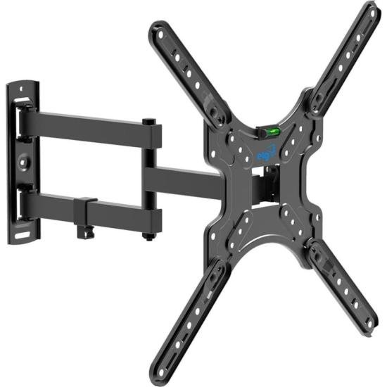 Suporte Para TV Multiarticulado ELG MT400AR-EX 26-65" Preto - Instalação Fácil e Ajuste Perfeito