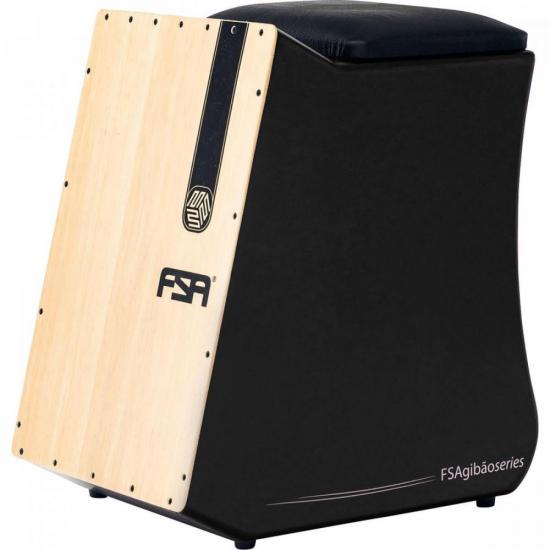 Cajon Gibão FGB6501 Preto FSA - O Melhor Cajon para Músicos!
