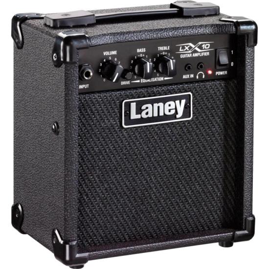 Amplificador Para Guitarra Laney LX10 Preto 10W - Som Potente e Compacto para Músicos