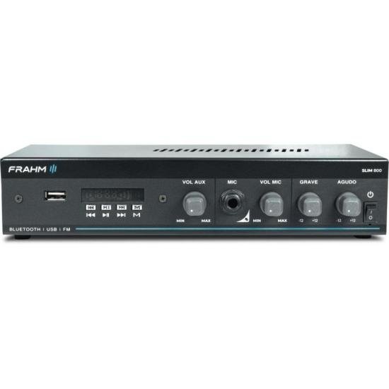 Amplificador Frahm Slim 800 G5 30W RMS - Potência e Qualidade de Som para Sua Casa