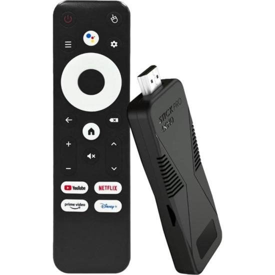 Smart Box TV 4K Proeletronic Stickpro PROSK-1000 Preto - Streaming de Alta Definição e Conectividade Avançada