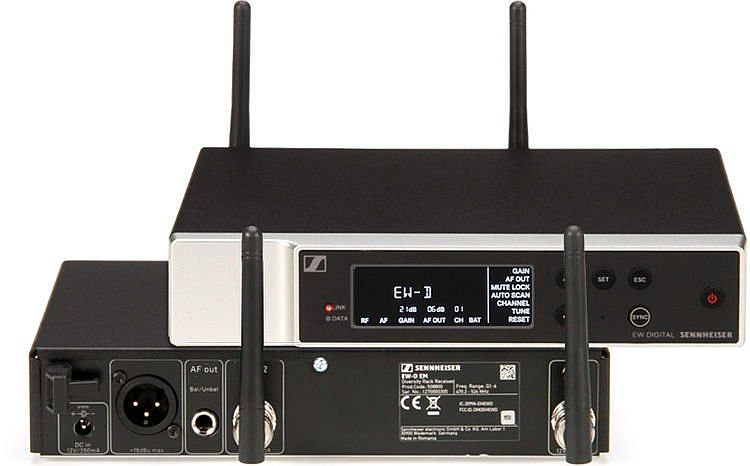 Sistema Sem Fio EW-D SKM-S Base Set - Microfone Profissional de Alta Qualidade