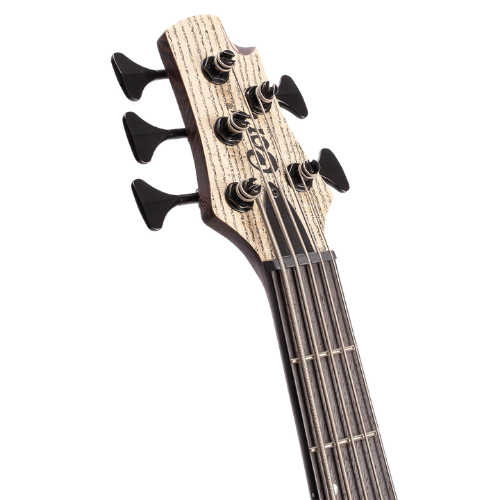 Contrabaixo 5 Cordas Ativo Cort A5 Ultra Ash ENB com Captadores Fishman Fluence e Case