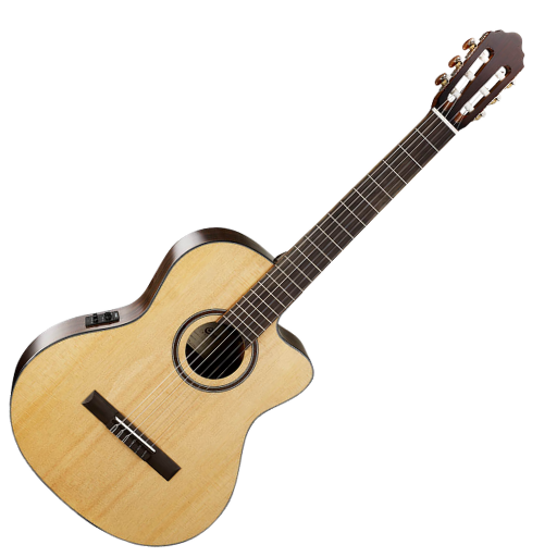 Violão Eletroacústico Cort Classic AC160CF NT com Tampo em Spruce e Laterais em Ébano Macassar com Fishman Presys II e Bag
