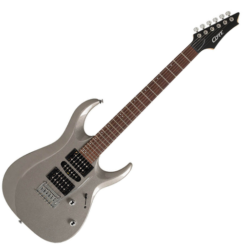 Guitarra Cort X200 SV Silver com Captadores HSH Powersound
