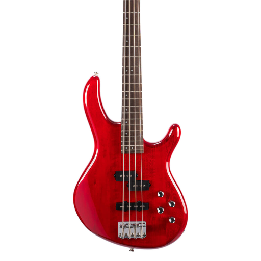 Contrabaixo 4 Cordas Ativo Cort Action Bass Plus TR com Captadores PJ Powersound e EQ Ativo de 2 Bandas