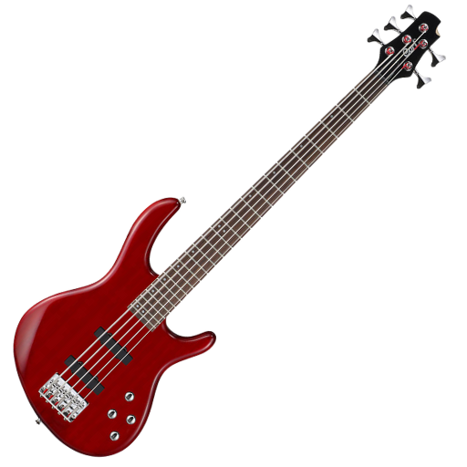 Contrabaixo 5 Cordas Ativo Cort Action Bass V Plus TR com Captadores JJ Powersound e EQ Ativo de 2 Bandas