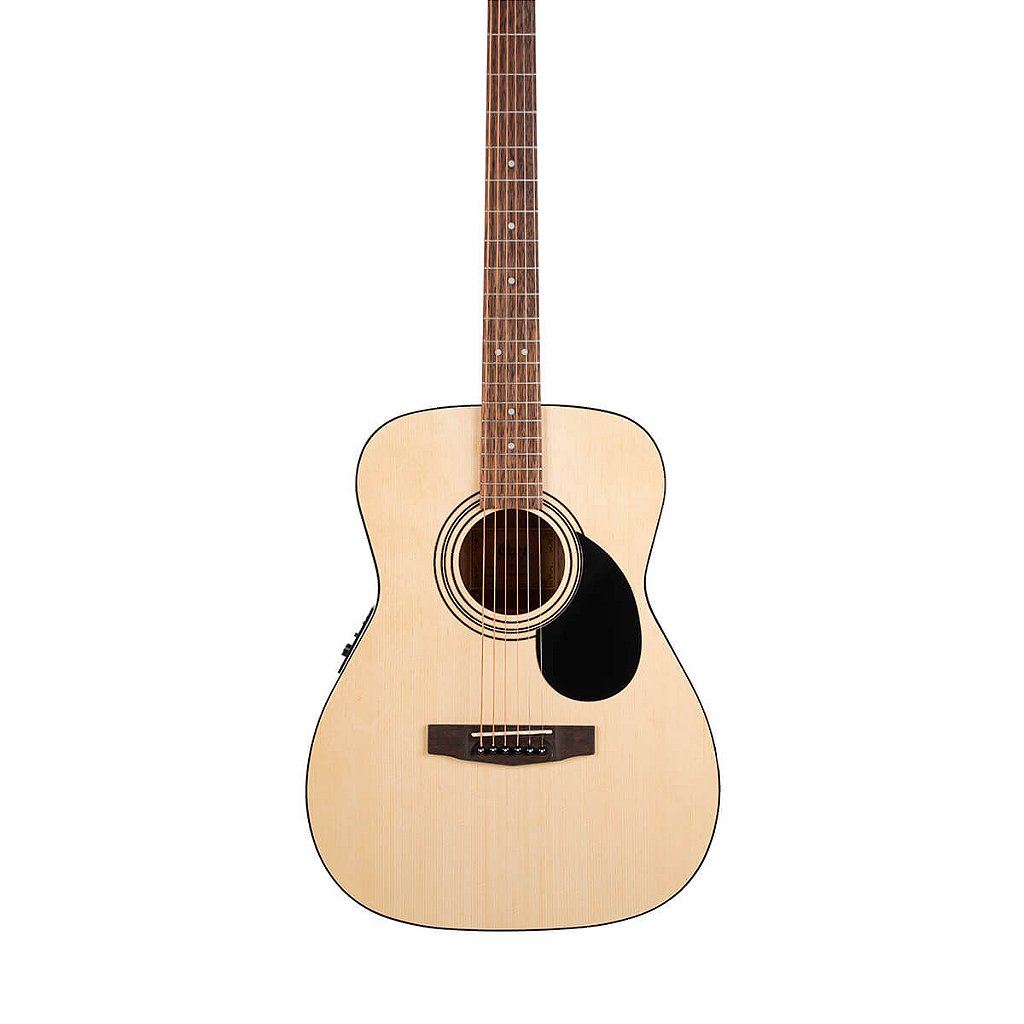 Violão Eletroacústico Cort AF510E OP Concert com Tampo Spruce Corpo em Mogno Pré CE304T Open Pore