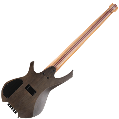 Contrabaixo Elétrico Cort Space5 SDB Star Dust Black Headless 5 Cordas Ativo com Captadores Bartolini e Bag