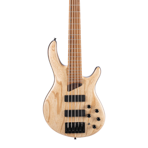 Contrabaixo 5 Cordas Cort B5 Element OPN Bartolini MK1 Ponte MetalCraft M5 Escala Roasted Maple