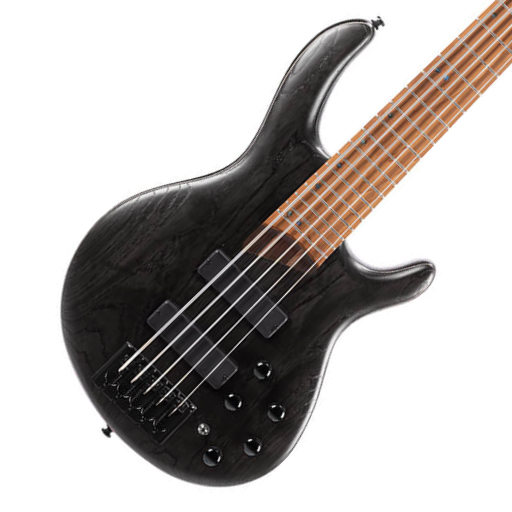 Contrabaixo 5 Cordas Cort B5 Element OPTB Bartolini MK1 Ponte MetalCraft M5 Escala Roasted Maple