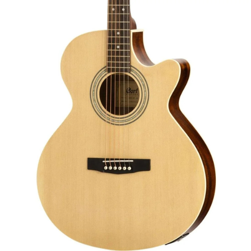 Violão Eletroacústico Cort SFX MELH OP Natural Satin Com Cutaway Canhoto