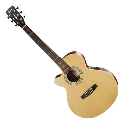 Violão Eletroacústico Cort SFX MELH OP Natural Satin Com Cutaway Canhoto