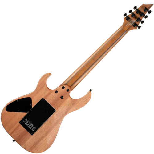 Guitarra Cort KX707 EverTune 7 Cordas Open Pore Black com Captadores Seymour Duncan