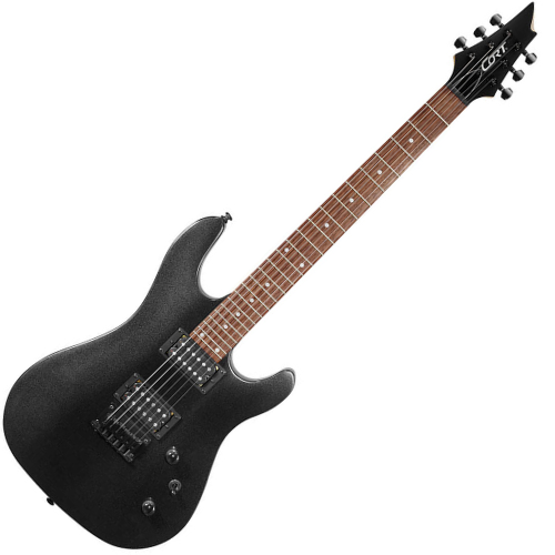 Guitarra Cort KX100 BKM Black Metallic 6 Cordas com Captadores Powersound