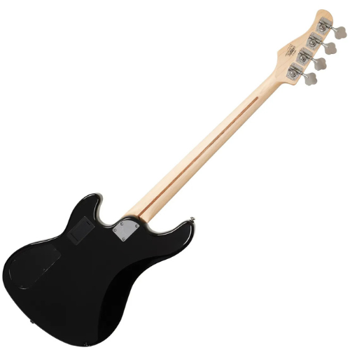 Contrabaixo Cort GB34JJ BK 4 Cordas Ativo Jazz Bass Preto