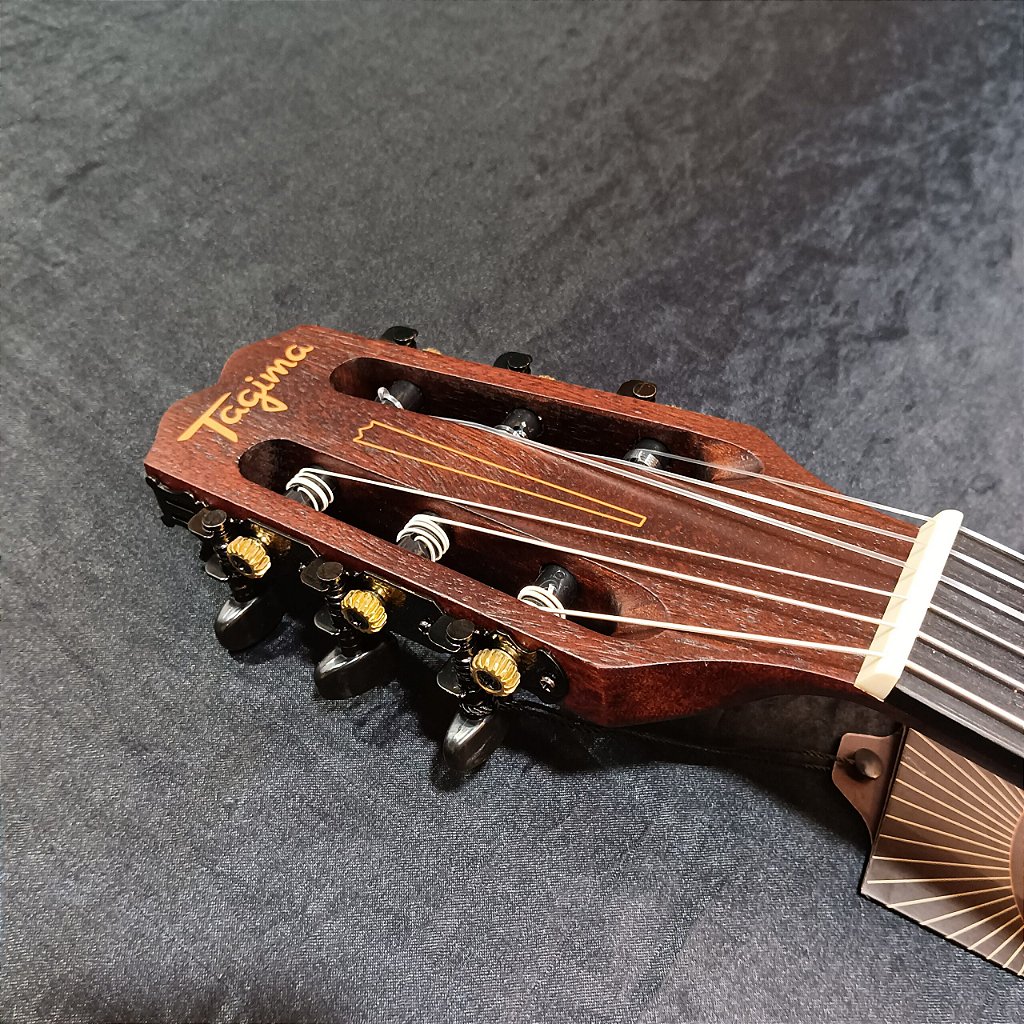 Violão Eletroacústico Tagima Vegas Gran Reserva Aço Dark Mahogany