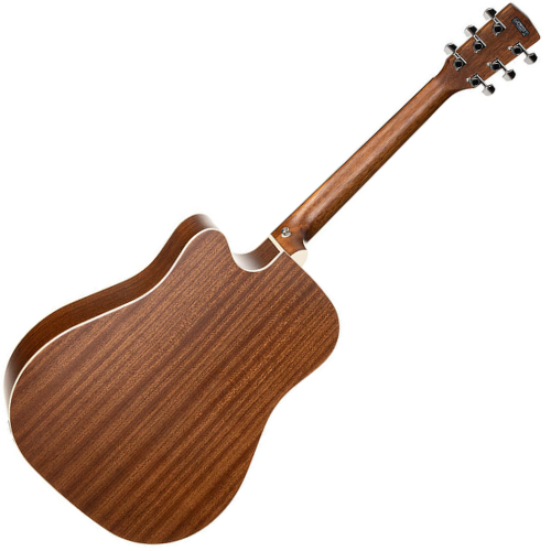 Violão Eletroacústico Cort MR600F NS Natural Fosco Folk com Tampo Maciço e Pré Fishman