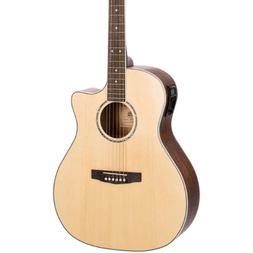 Violão Eletroacústico Cort GA-MEDX LH OP para Canhoto