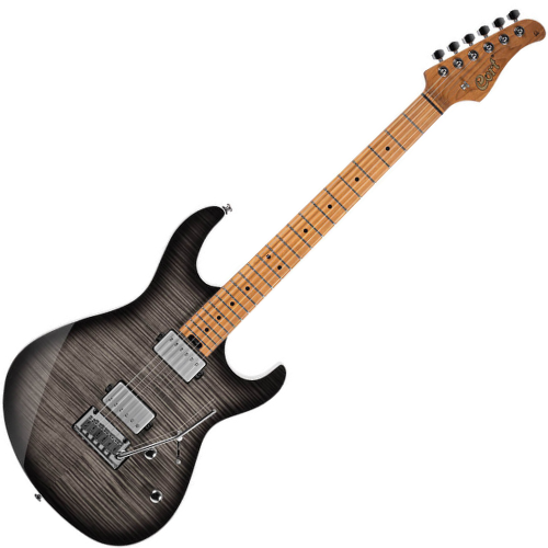 Guitarra Cort G290 FAT II Trans Black Burst com Tampo Flamed Maple