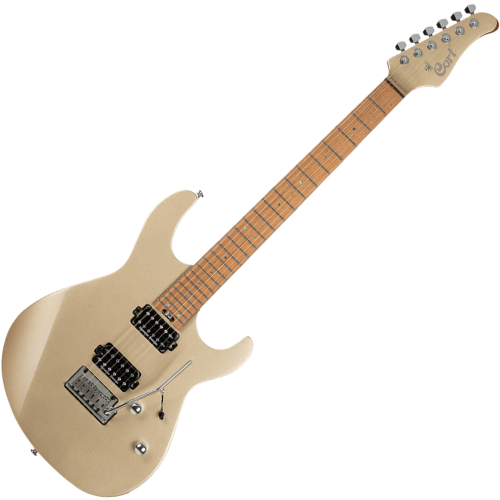 Guitarra Cort G300 Pro MGD Metallic Gold com Captadores Seymour Duncan HH