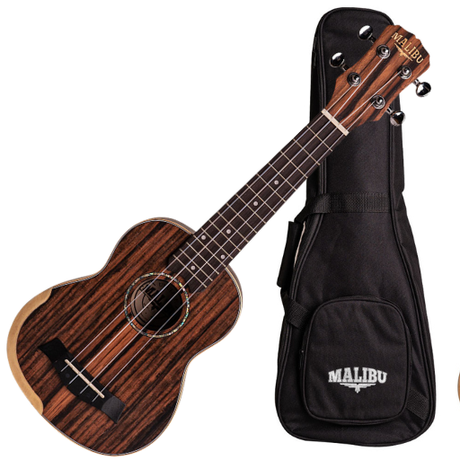 Ukulele Acústico Concerto 23esc Ébano C/ Bag