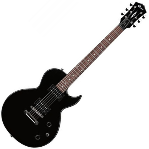 Guitarra Les Paul Cort CR50 BK com Captadores Powersound HH